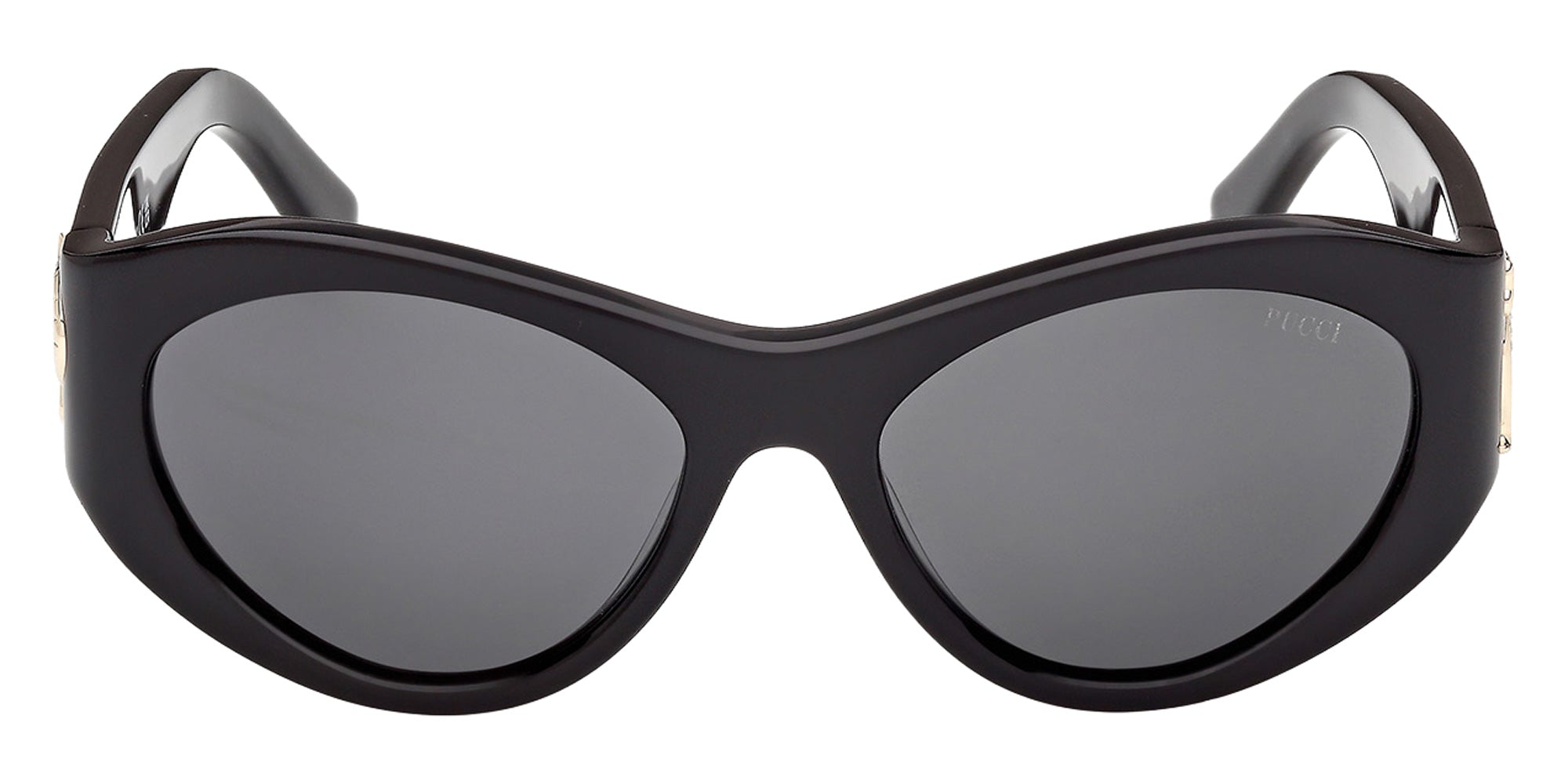 Emilio Pucci EP0249 01A 54 - Shiny Black / Smoke 01A #id:ep024901a_s:100100