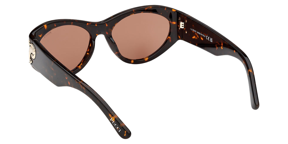 Emilio Pucci EP0249 52E 54 - Dark Havana / Brown 52E #id:ep024952e_s:106115