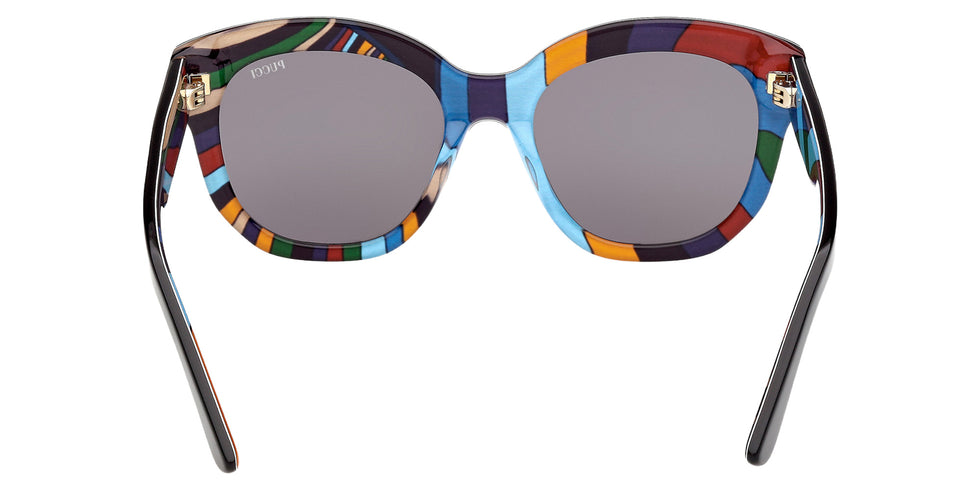 Emilio Pucci EP0254 05A 53 - Black/Texture / Smoke 05A #id:ep025405a_s:100120