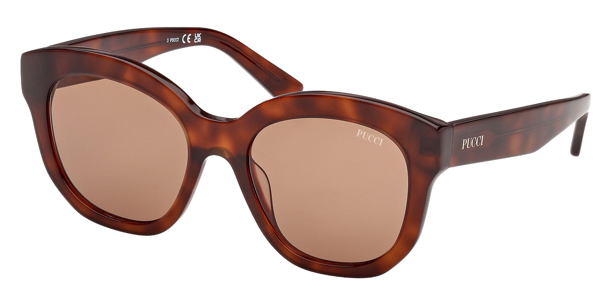 Emilio Pucci EP0254 53E 53 - Blonde Havana / Brown 53E #id:ep025453e_s:102105