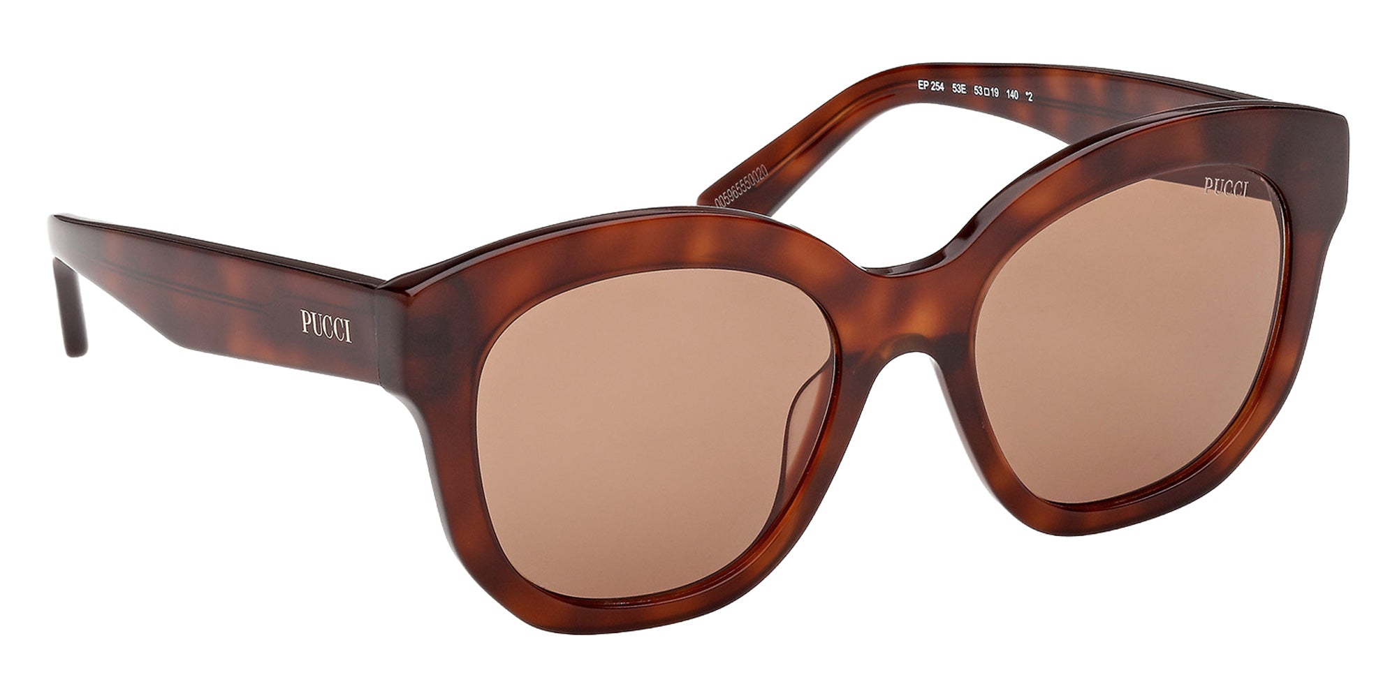 Emilio Pucci EP0254 53E 53 - Blonde Havana / Brown 53E #id:ep025453e_s:102135