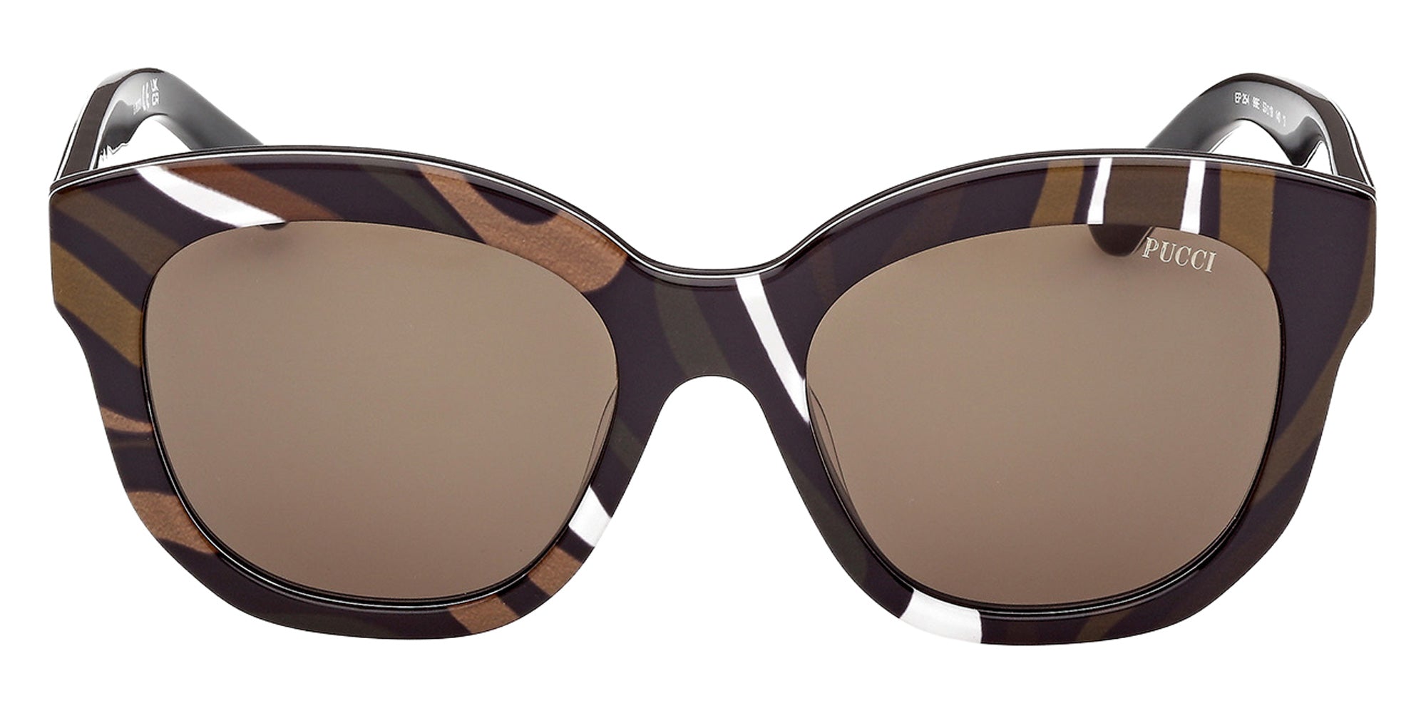 Emilio Pucci EP0254 99E 53 - Animal/Texture / Brown 99E #id:ep025499e_s:106100