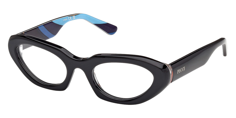 Emilio Pucci EP5271 005 52 - Black/Texture #id:ep5271005_s:100105