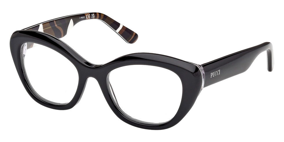 Emilio Pucci EP5272 005 52 - Black/Texture #id:ep5272005_s:100105