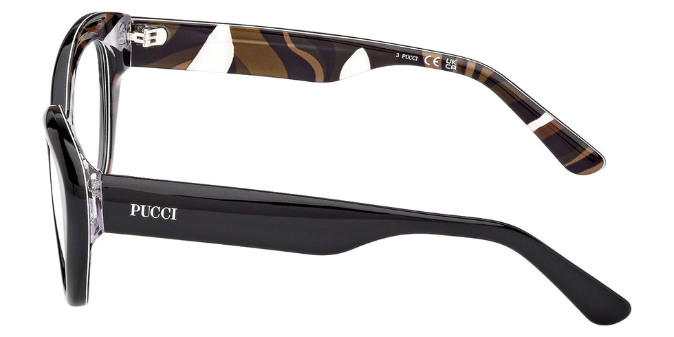 Emilio Pucci EP5272 005 52 - Black/Texture #id:ep5272005_s:100110