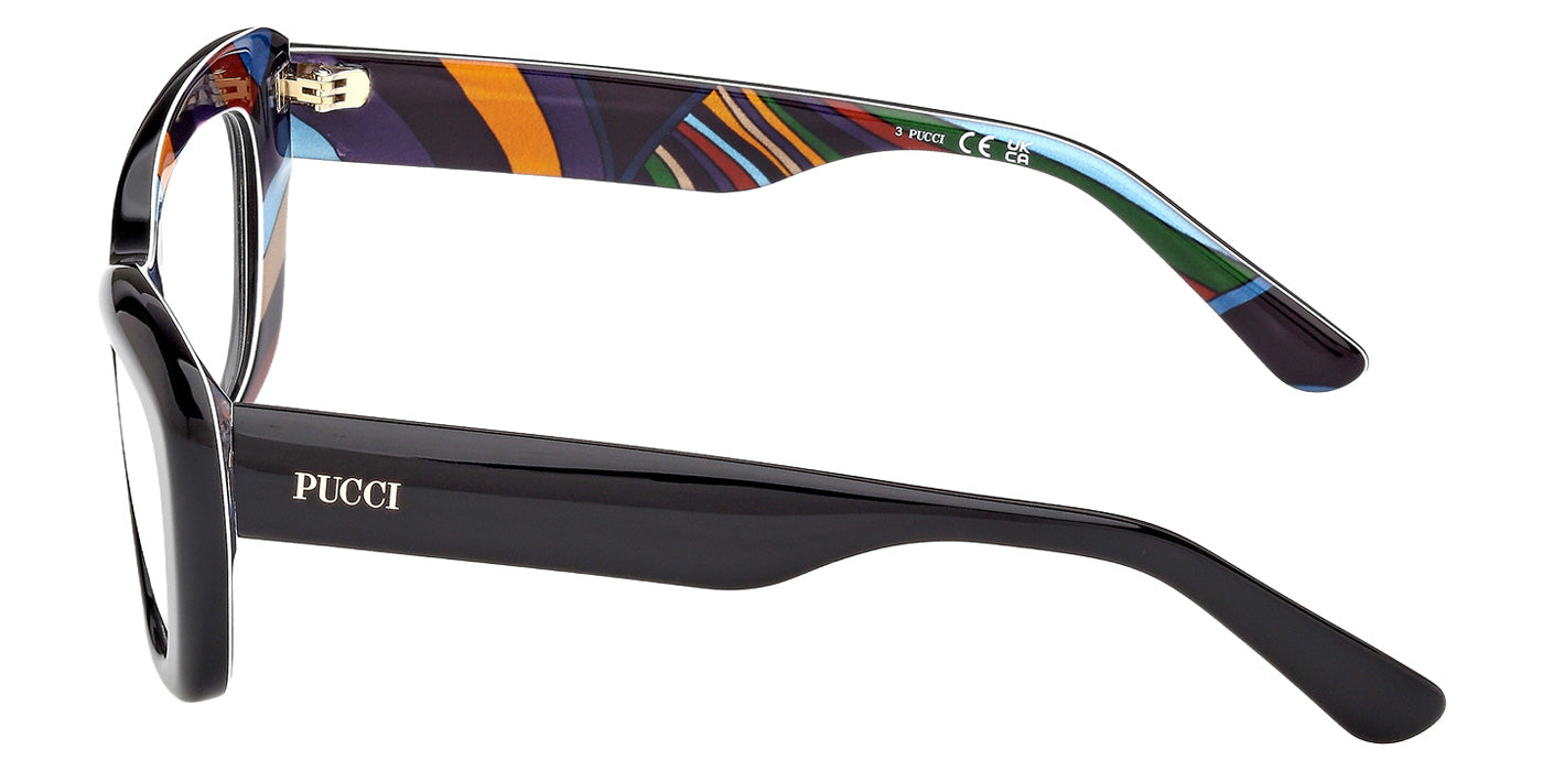 Emilio Pucci EP5273 005 53 - Black/Texture #id:ep5273005_s:100110