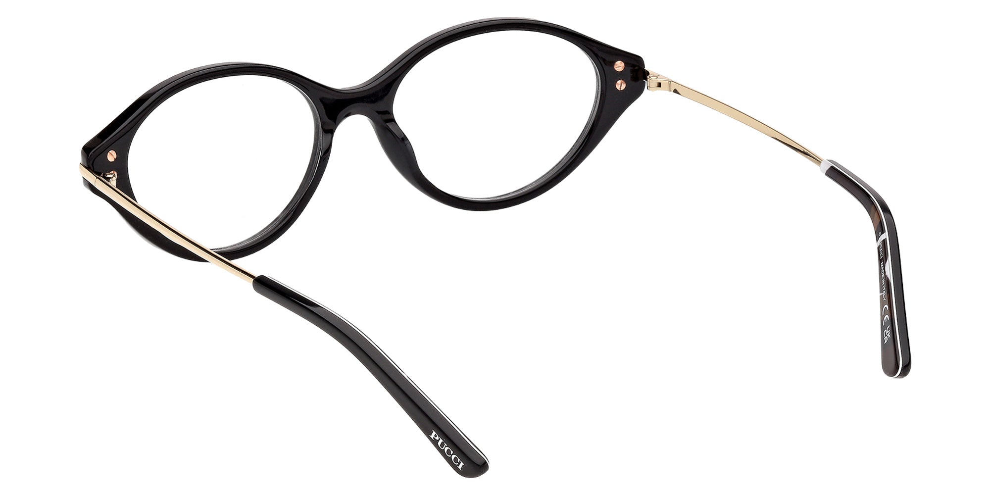 Emilio Pucci EP5278 001 54 - Shiny Black 001 #id:ep5278001_s:100115