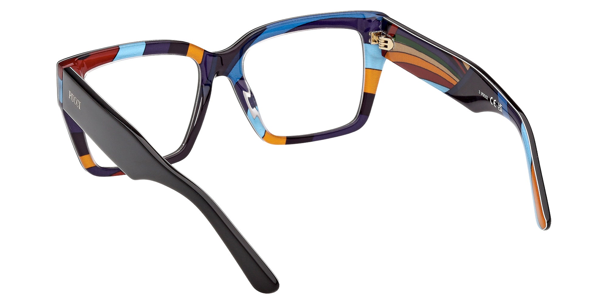 Emilio Pucci EP5284 005 54 - Black/Texture 005 #id:ep5284005_s:100115