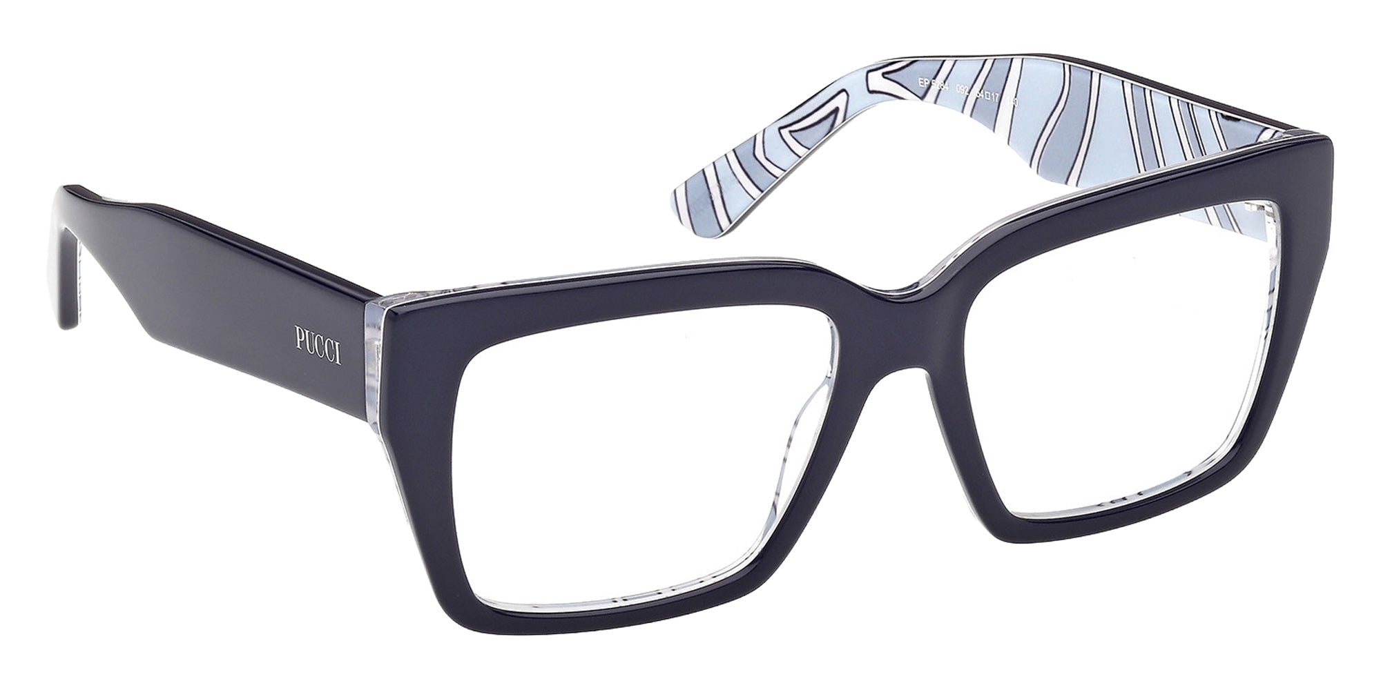 Emilio Pucci EP5284 092 54 - Blue/Texture 092 #id:ep5284092_s:106135