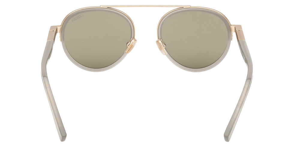 Ermenegildo Zegna EZ0242 20N 51 - Shiny Gray / Green #id:ez024220n_s:100120