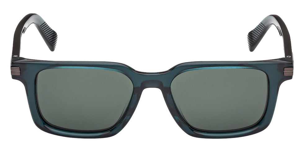 Ermenegildo Zegna EZ0280-F 96N 53 - Shiny Dark Green / Green #id:ez0280f96n_s:104100