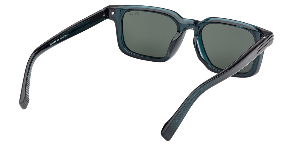 Ermenegildo Zegna EZ0280-F 96N 53 - Shiny Dark Green / Green #id:ez0280f96n_s:104125
