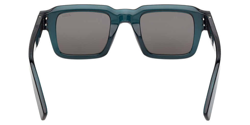 Ermenegildo Zegna EZ0283 96D 48 - Shiny Dark Green / Smoke Polarized #id:ez028396d_s:104120