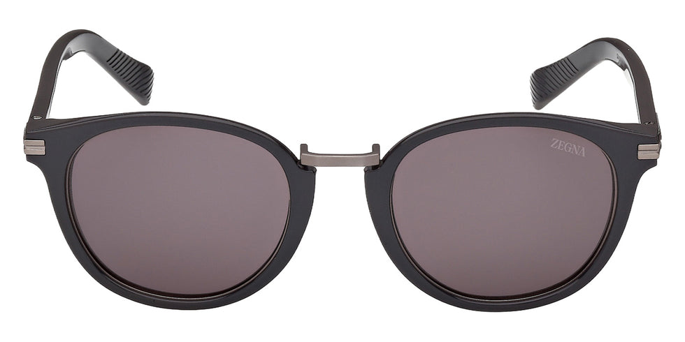 Ermenegildo Zegna EZ0284-H 20A 51 - Shiny Gray / Smoke #id:ez0284h20a_s:100100