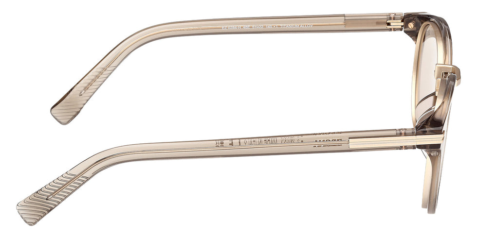 Ermenegildo Zegna EZ0284-H 48E 51 - Shiny Beige / Brown #id:ez0284h48e_s:104130