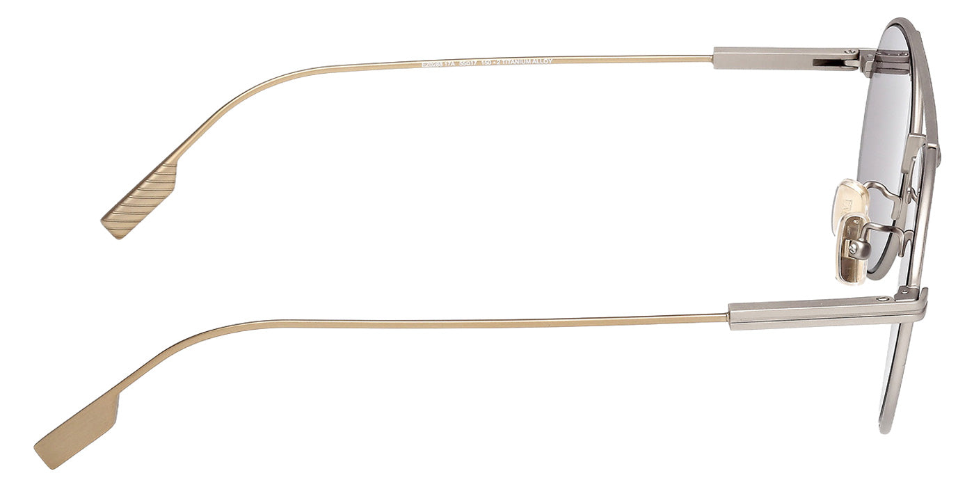 Ermenegildo Zegna EZ0288 17A 55 - Matte Palladium / Smoke #id:ez028817a_s:102130