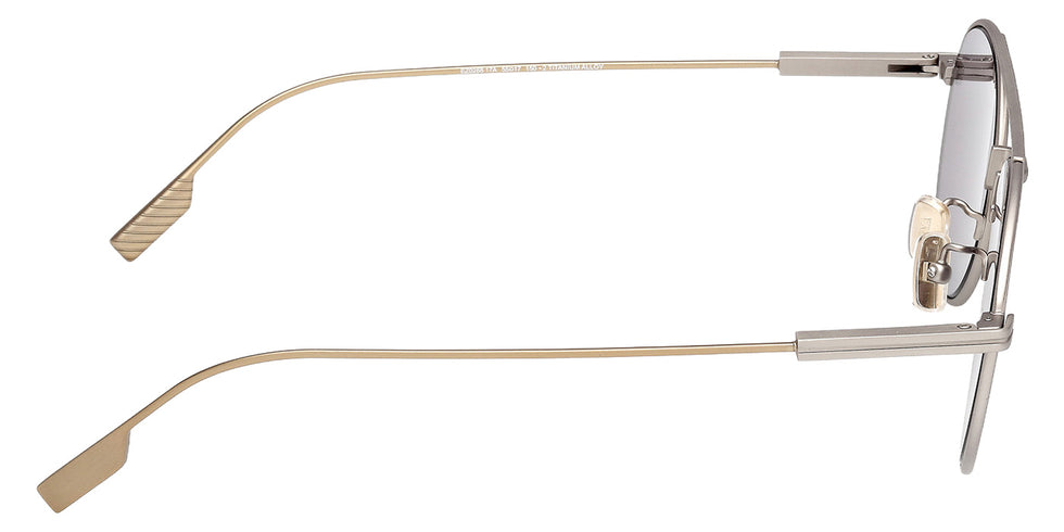 Ermenegildo Zegna EZ0288 17A 55 - Matte Palladium / Smoke #id:ez028817a_s:102130