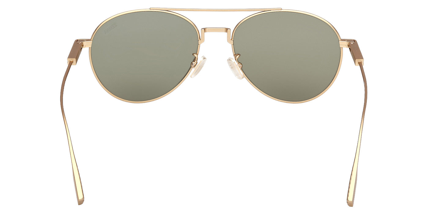 Ermenegildo Zegna EZ0288 35N 55 - Matte Light Bronze / Green #id:ez028835n_s:104120