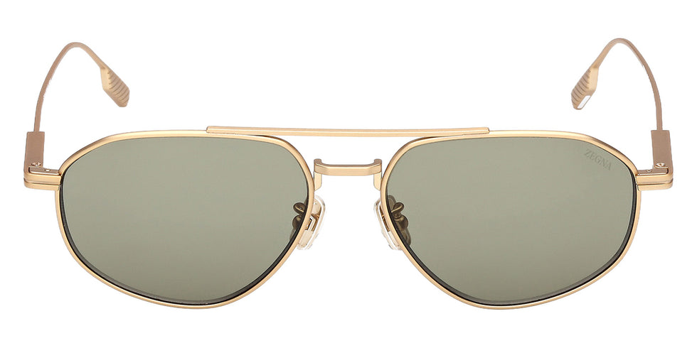 Ermenegildo Zegna EZ0289 35N 56 - Matte Light Bronze / Green #id:ez028935n_s:102100