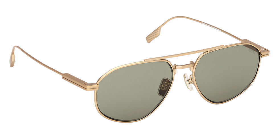 Ermenegildo Zegna EZ0289 35N 56 - Matte Light Bronze / Green #id:ez028935n_s:102135