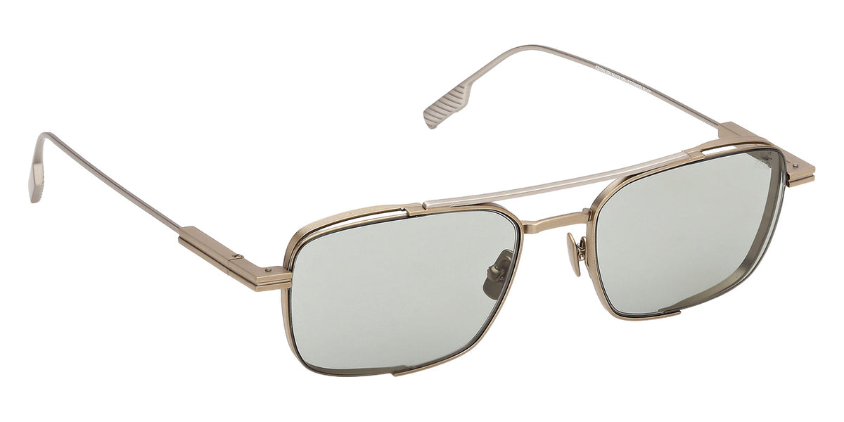 Ermenegildo Zegna EZ0293 32N 54 - Matte Pale Gold / Green #id:ez029332n_s:102135