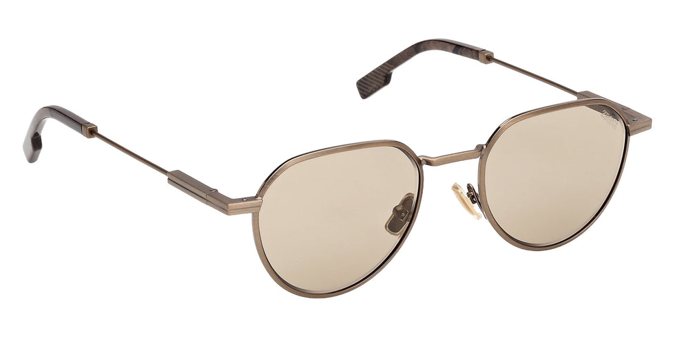 Ermenegildo Zegna EZ0297 35E 51 - Matte Antiqued Pale Gold / Brown 35E #id:ez029735e_s:102135