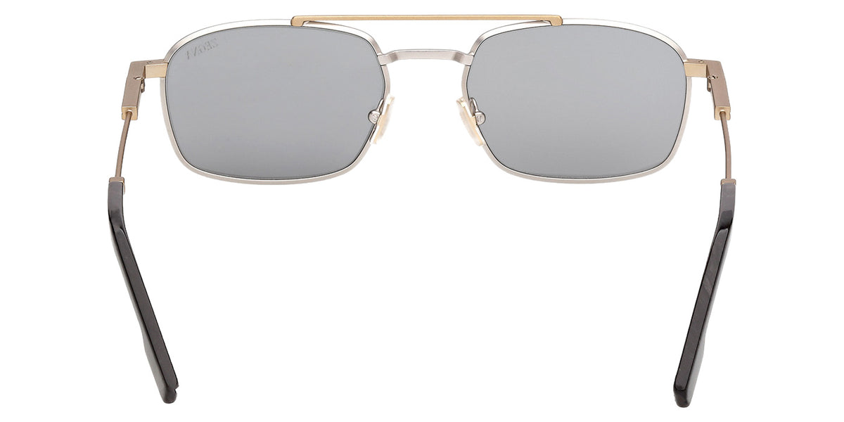 Ermenegildo Zegna EZ0298 15A 54 - Matte Light Ruthenium / Smoke #id:ez029815a_s:102120