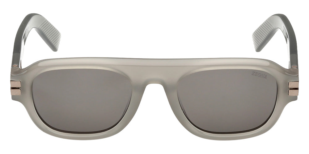 Ermenegildo Zegna EZ0304 20D 52 - Shiny Gray / Smoke Polarized #id:ez030420d_s:100100