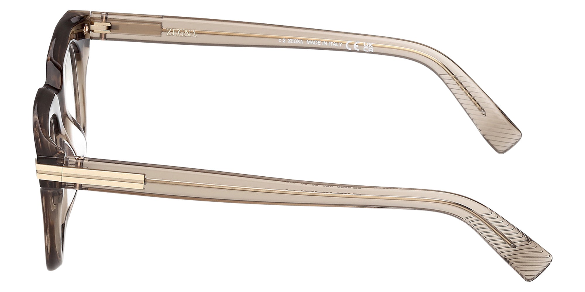 Ermenegildo Zegna EZ5328 050 52 - Light Brown/Striped 050 #id:ez5328050_s:100110