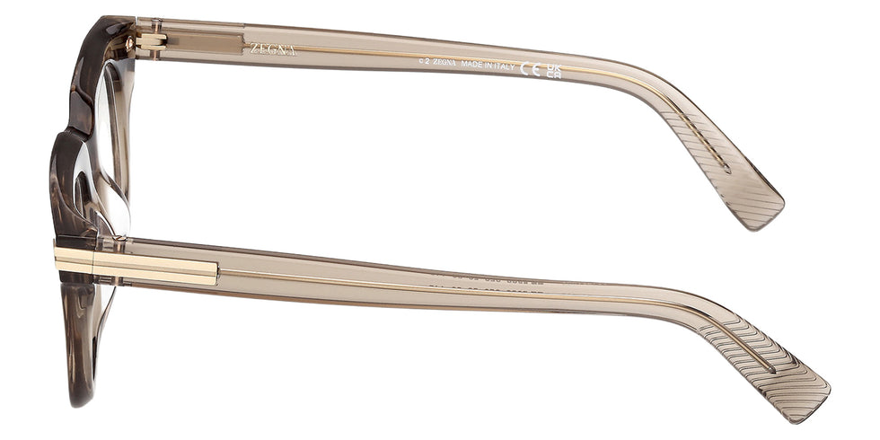 Ermenegildo Zegna EZ5328 050 52 - Light Brown/Striped 050 #id:ez5328050_s:100110