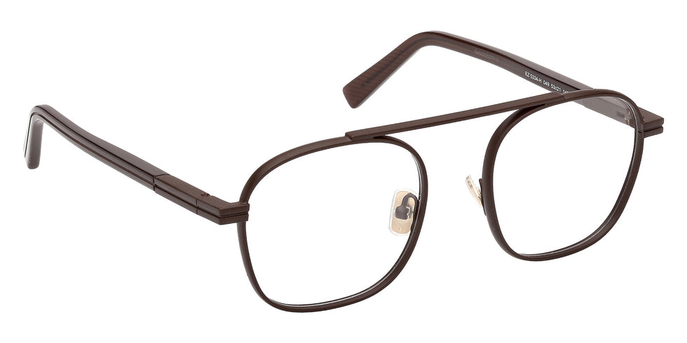 Ermenegildo Zegna EZ5334-H 049 53 - Matte Dark Brown #id:ez5334h049_s:106135