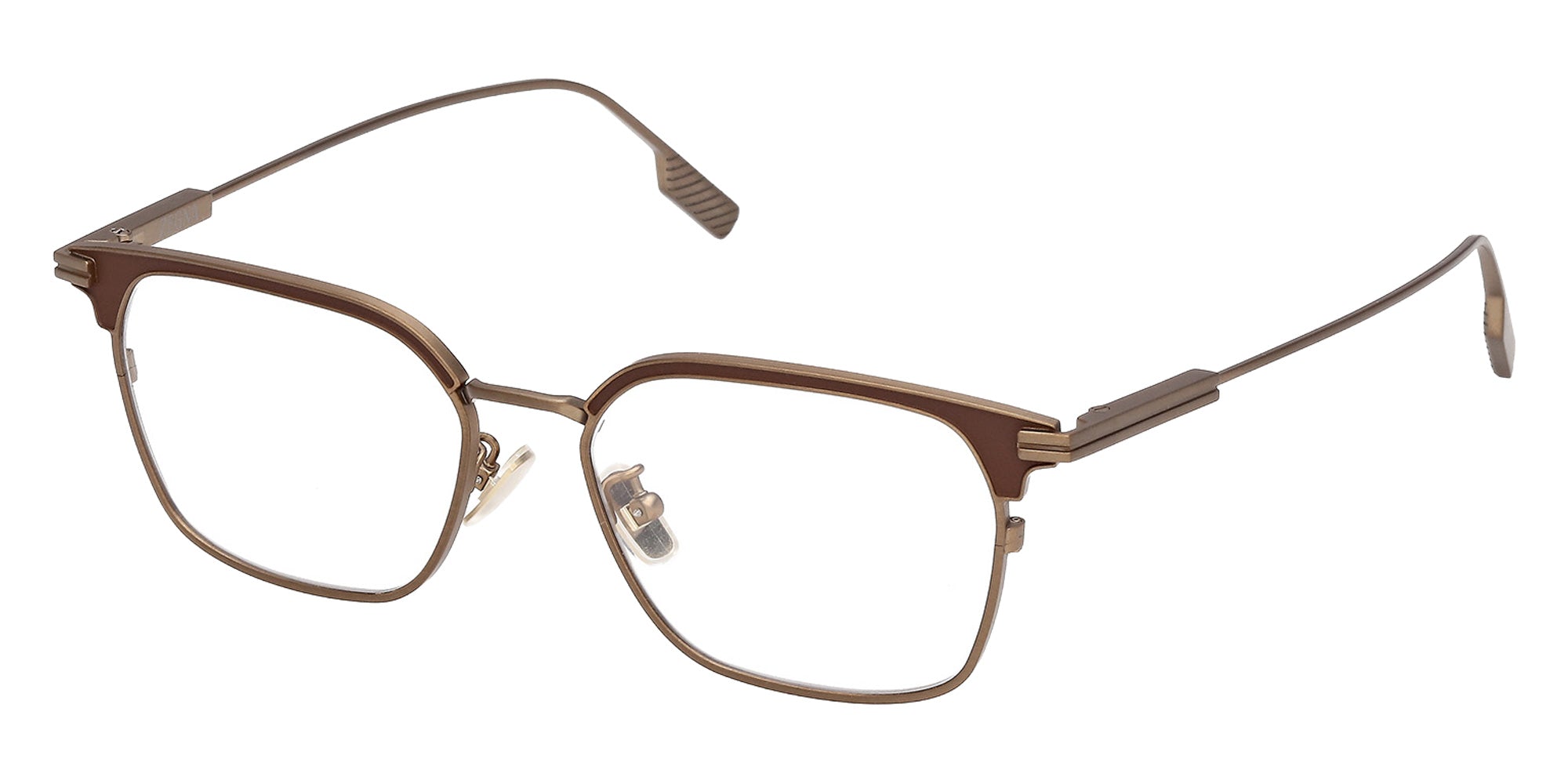 Ermenegildo Zegna EZ5335-D 046 52 - Matte Light Brown 046 #id:ez5335d046_s:102105