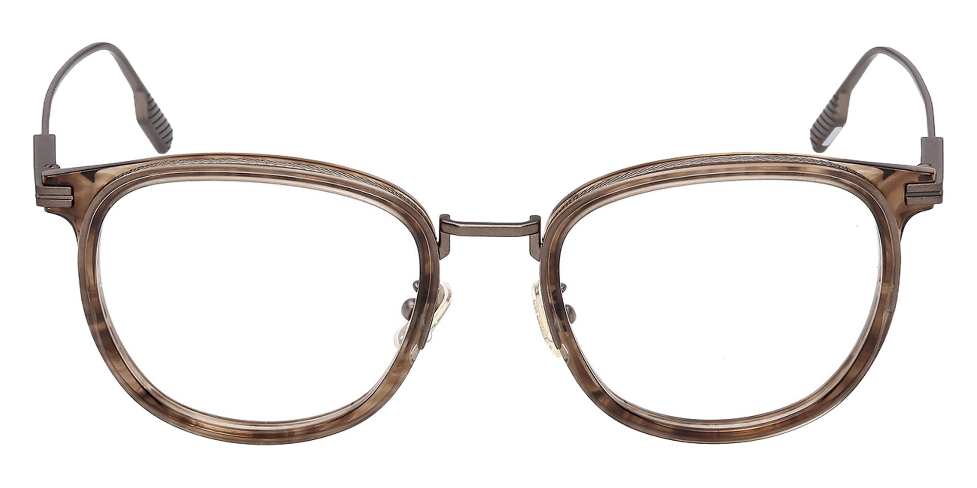 Ermenegildo Zegna EZ5337-D 048 52 - Light Brown/Striped 048 #id:ez5337d048_s:104100