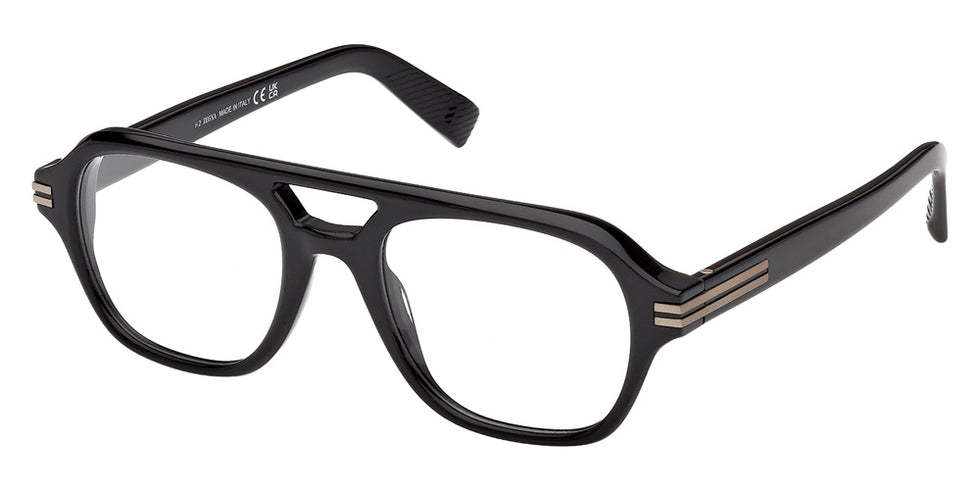 Ermenegildo Zegna EZ5344 001 52 - Shiny Black #id:ez5344001_s:100105