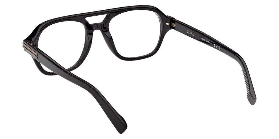 Ermenegildo Zegna EZ5344 001 52 - Shiny Black #id:ez5344001_s:100115