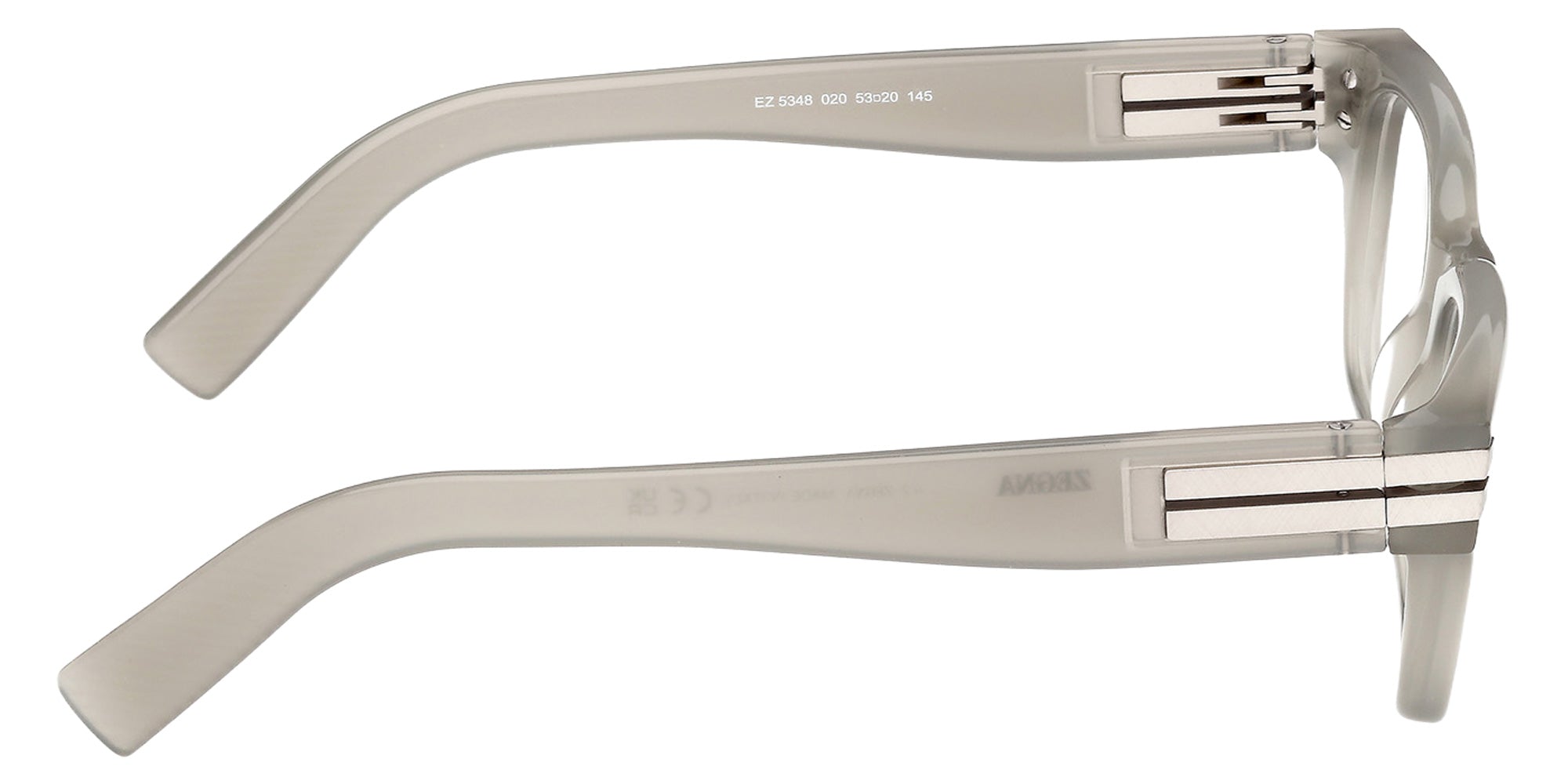 Ermenegildo Zegna EZ5348 020 53 - Shiny Gray 020 #id:ez5348020_s:100130