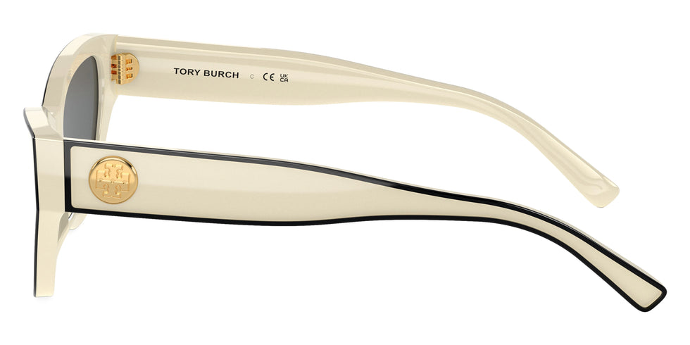 Tory Burch TY7206U 198887 54 - Ivory/Black / Dark Gray