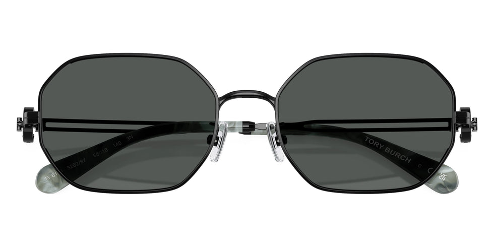 Tory Burch TY6113 328287 55 - Shiny Black / Dark Gray