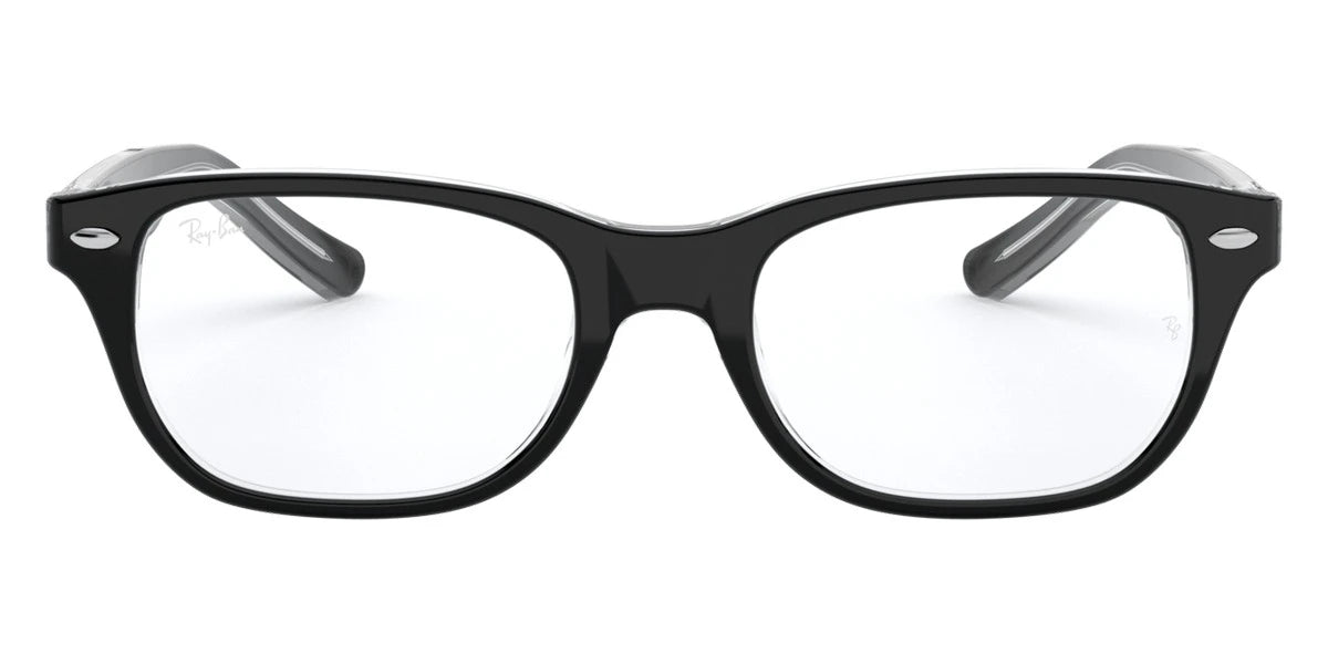 Ray-Ban RY1555 3529 46 - Black On Transparent