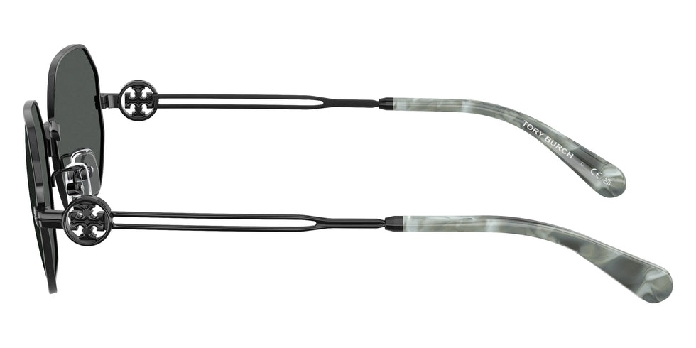 Tory Burch TY6113 328287 55 - Shiny Black / Dark Gray