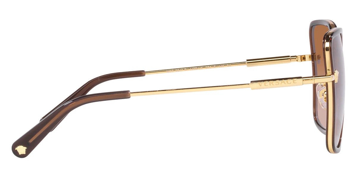VERSACE VE2247D 148213 57 - Brown Gradient/Gold / Brown Gradient