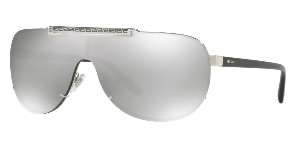 VERSACE VE2140 10006G 40 - Silver / Light Gray Mirrored Silver