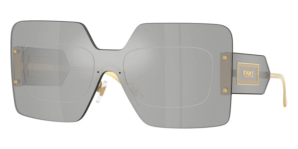 VERSACE VE2277 10018V 42 - Mirrored Silver / Mirrored Silver