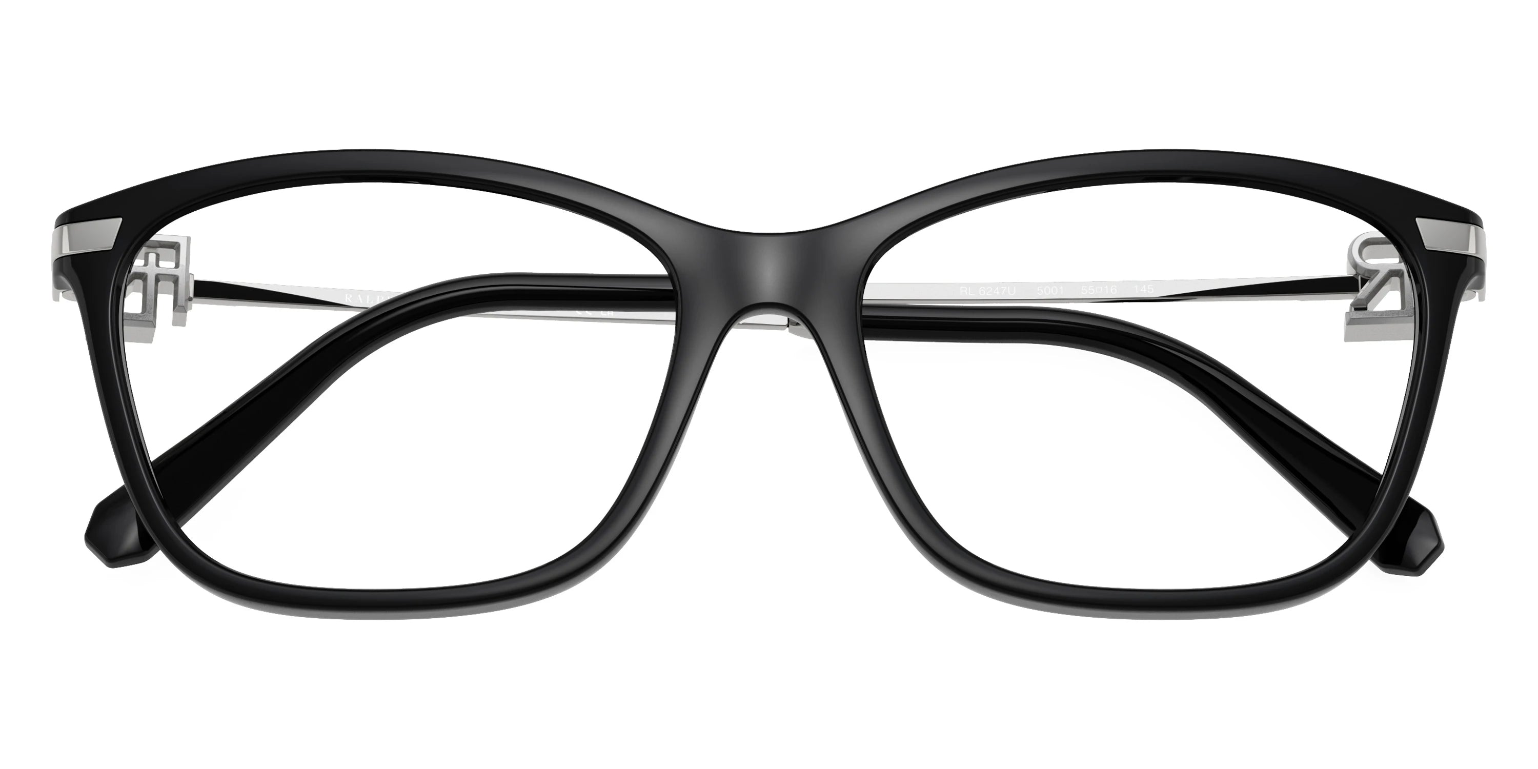 RALPH LAUREN RL6247U 5001 53 - Black/Shiny Silver