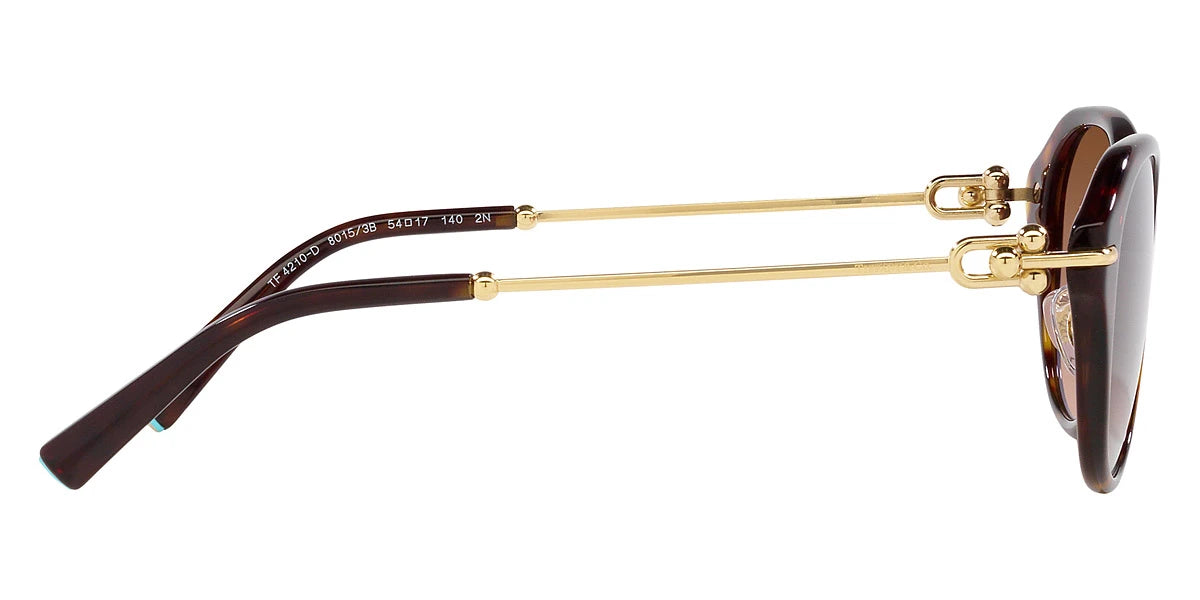 TIFFANY TF4210D 80153B 54 - Havana/Pale Gold / Brown Gradient