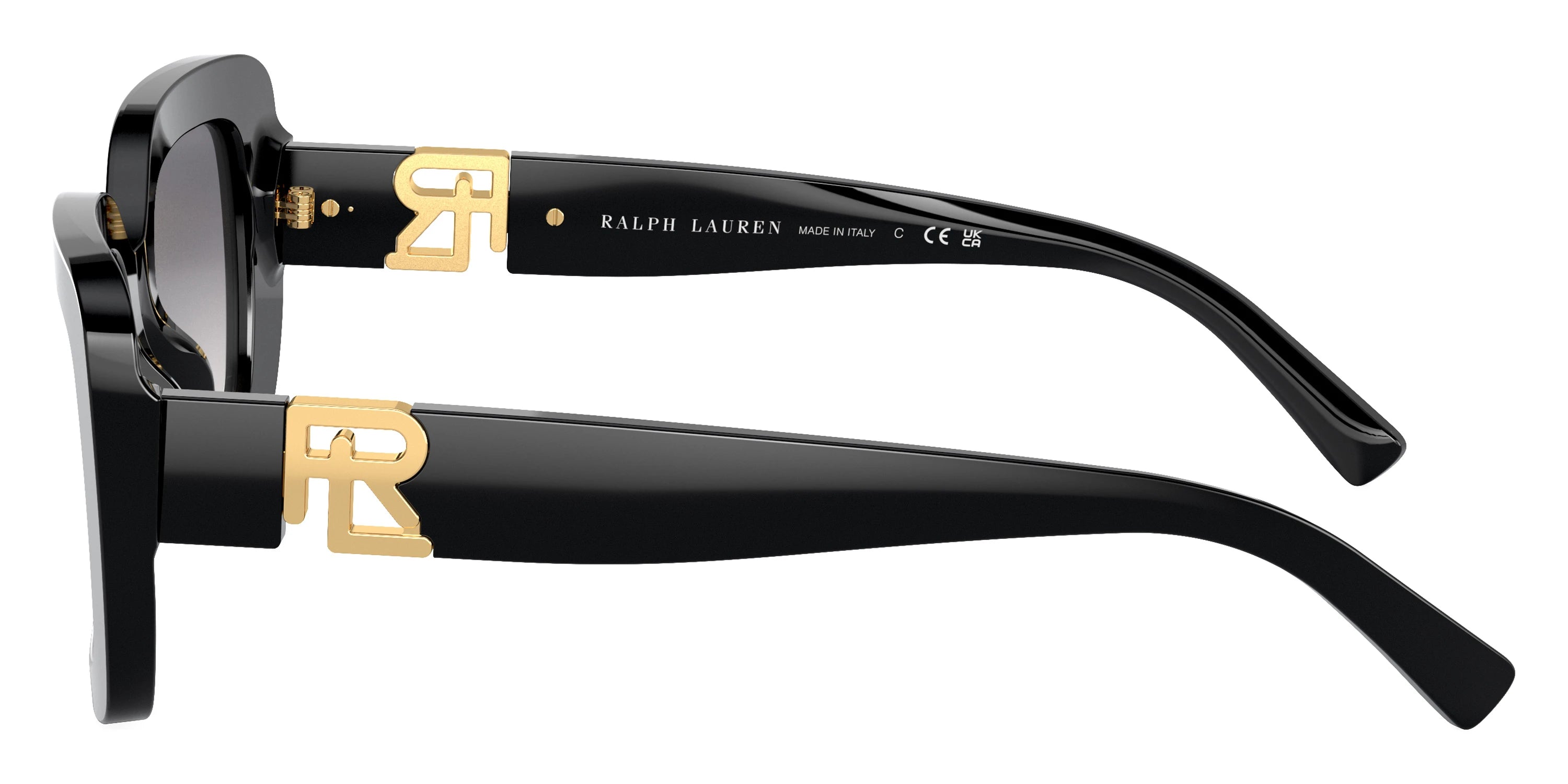 RALPH LAUREN RL8217U 500179 55 - Black / Gradient Purple