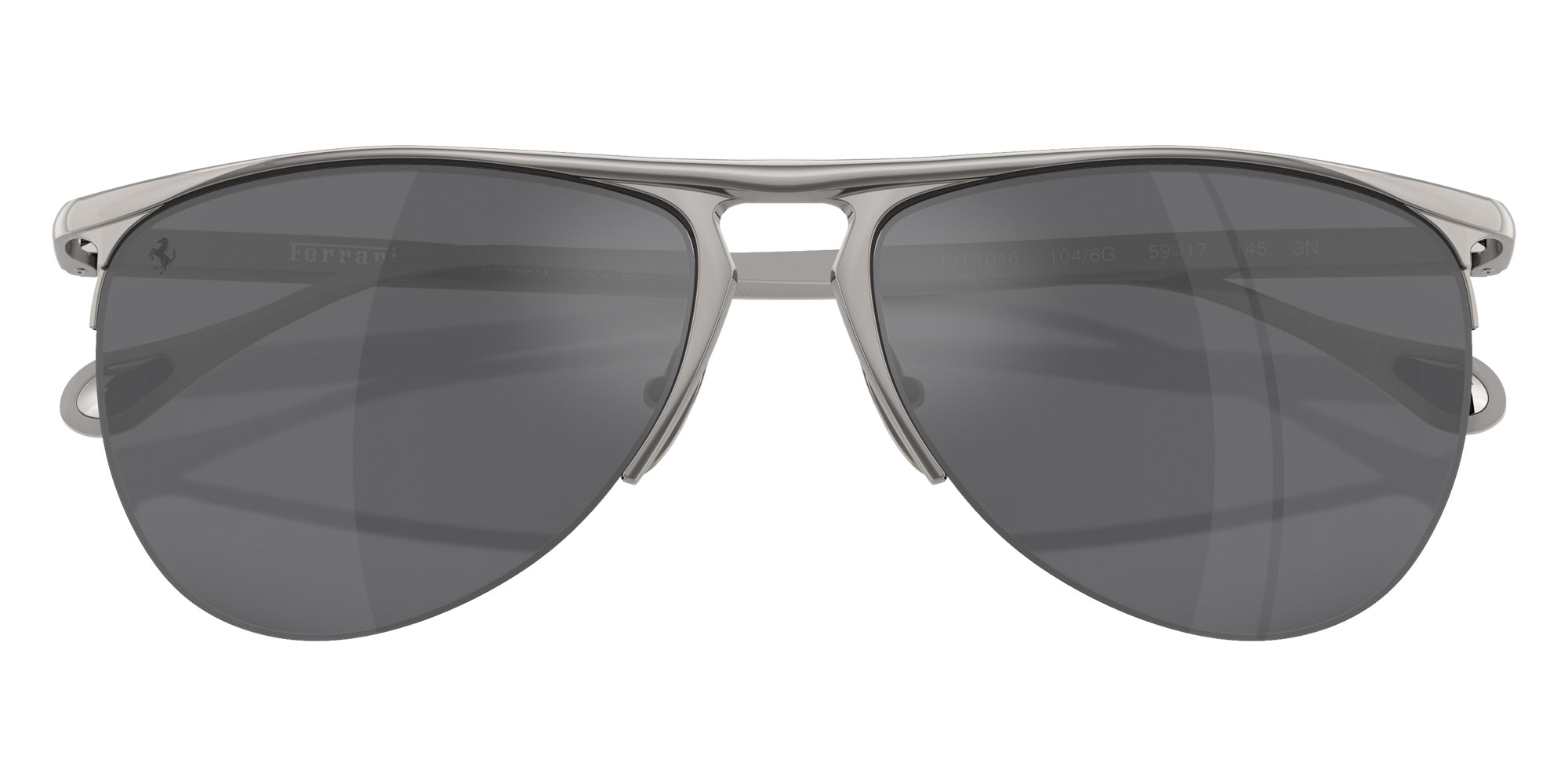 FERRARI FH1016 104/6G 59 - Gunmetal / Mirrored Silver #id:fh10161046g_s:100125