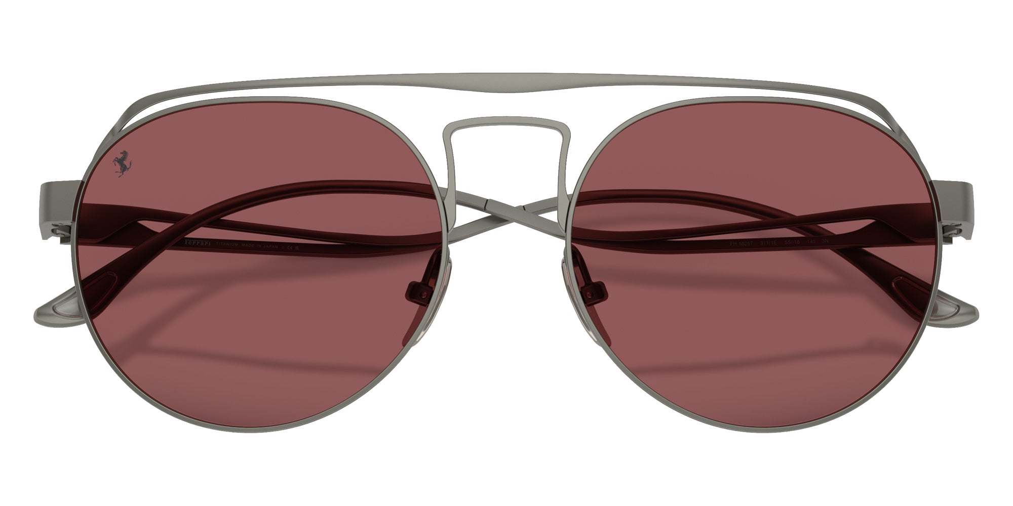 FERRARI FH1025T 311/1E 55 - Matte Gunmetal / Red #id:fh1025t3111e_s:100125