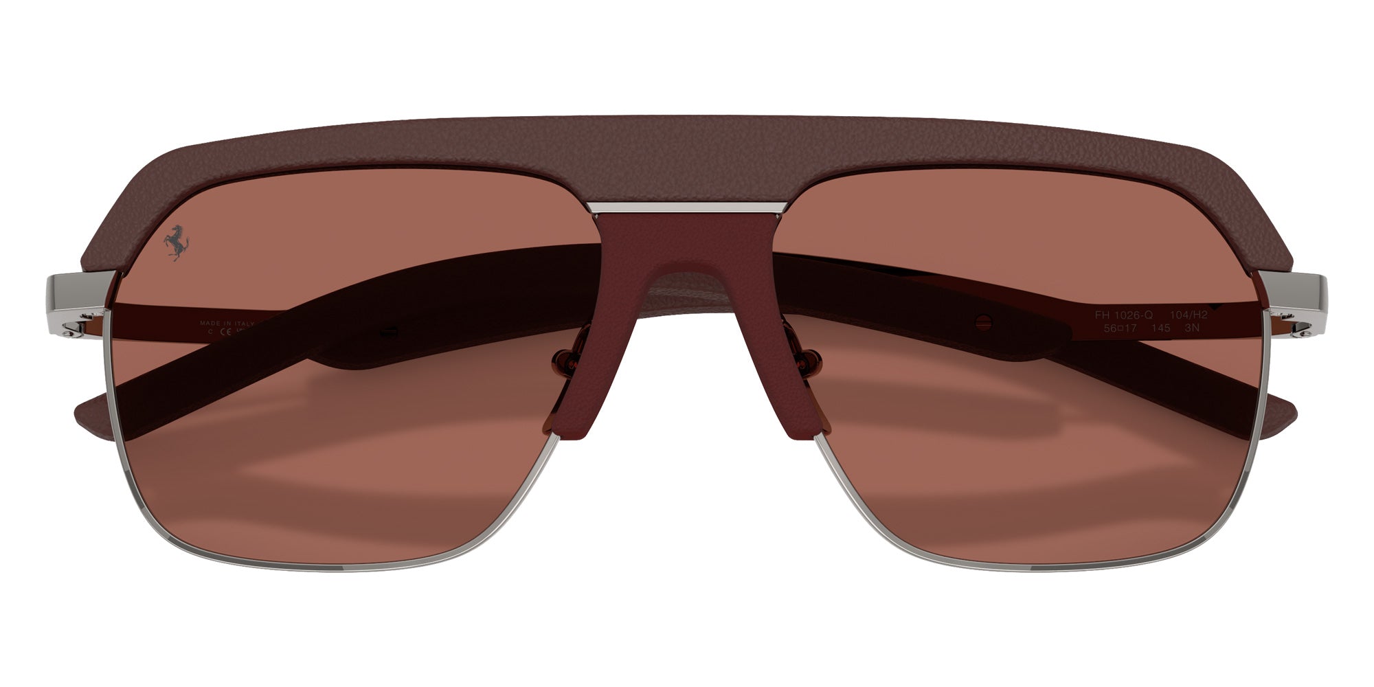 FERRARI FH1026Q 104/H2 56 - Burgundy / Brown #id:fh1026q104h2_s:102125