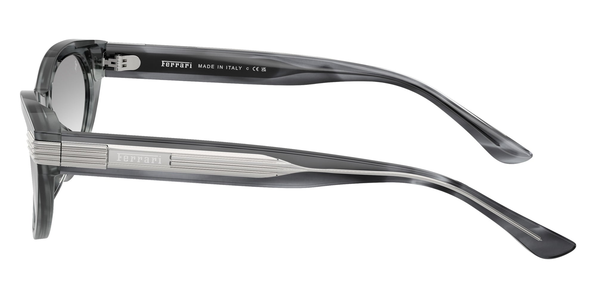 FERRARI FH2020U 754/3G 56 - Striped Blue / Clear Mirrored Gradient Gray #id:fh2020u7543g_s:104110